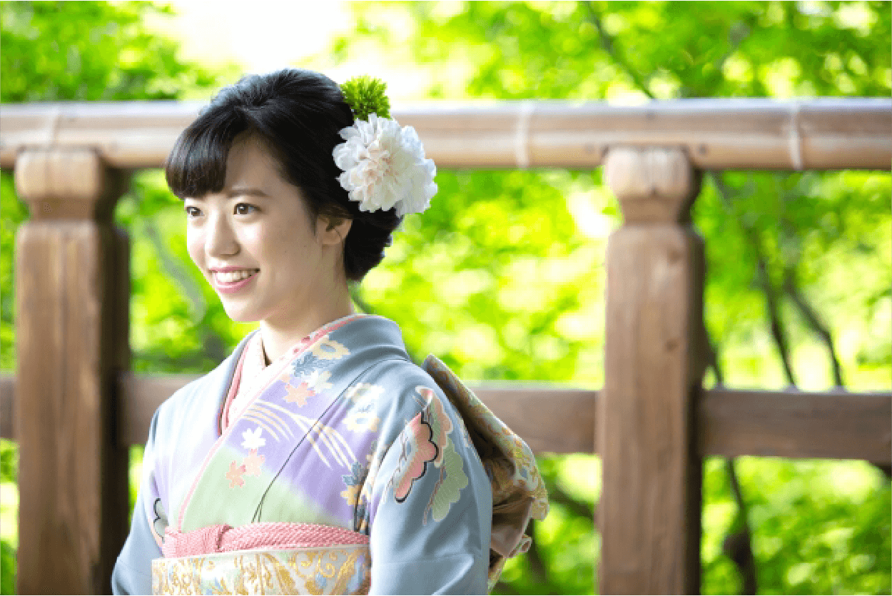 前撮りも当日も着た後も安心です